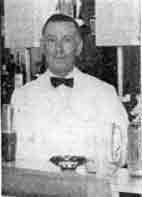 Mr James Martin head barman of the Garfield hotel